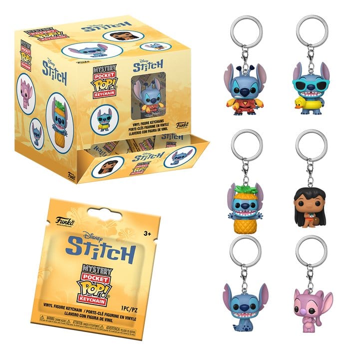 Lilo & Stitch POP! Keychain Blind Box Assortment (12)