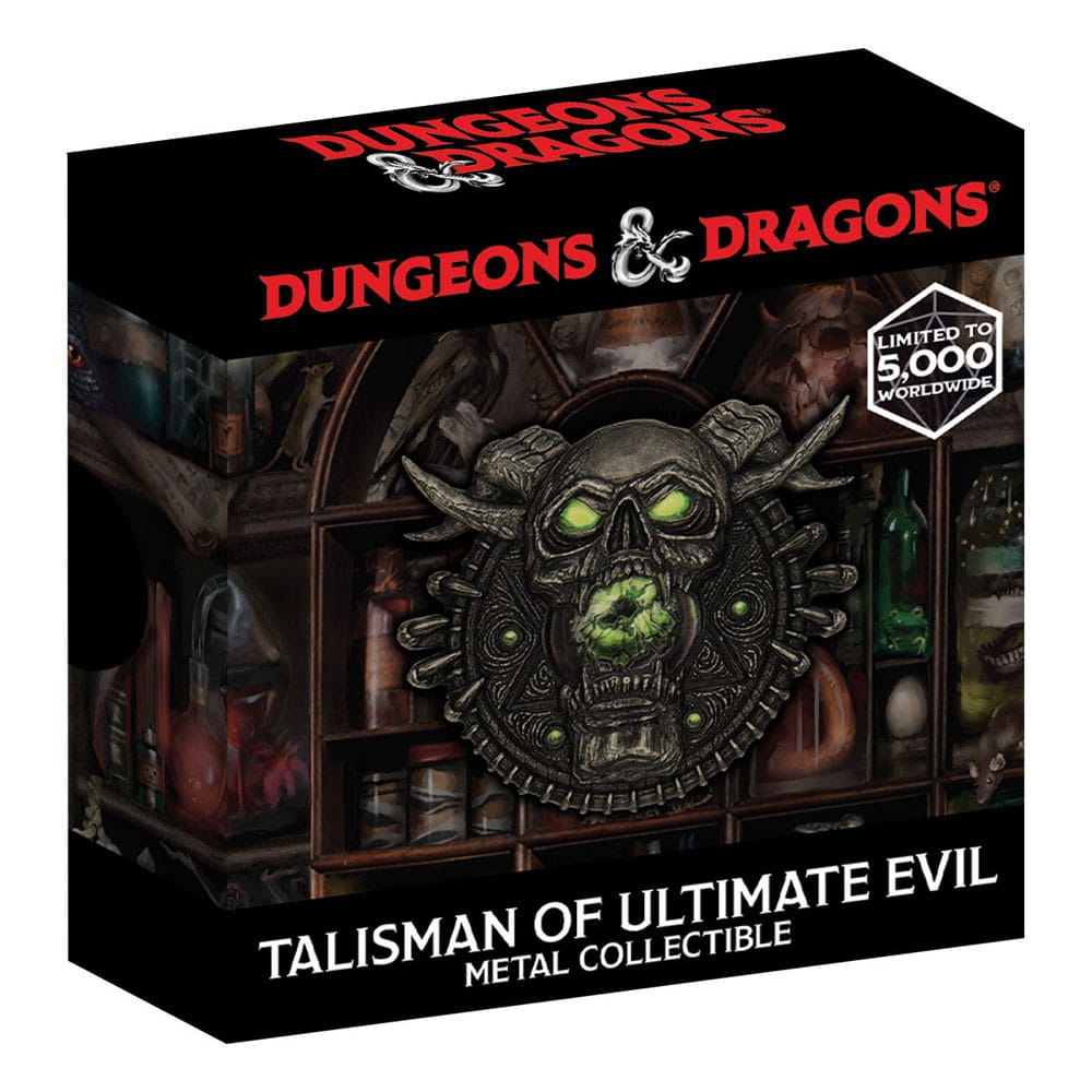 Dungeons & Dragons - Limited Edition Talisman of Ultimate Evil Medallion and Art Card - Loaded Dice Barry Vale of Glamorgan CF64 3HD