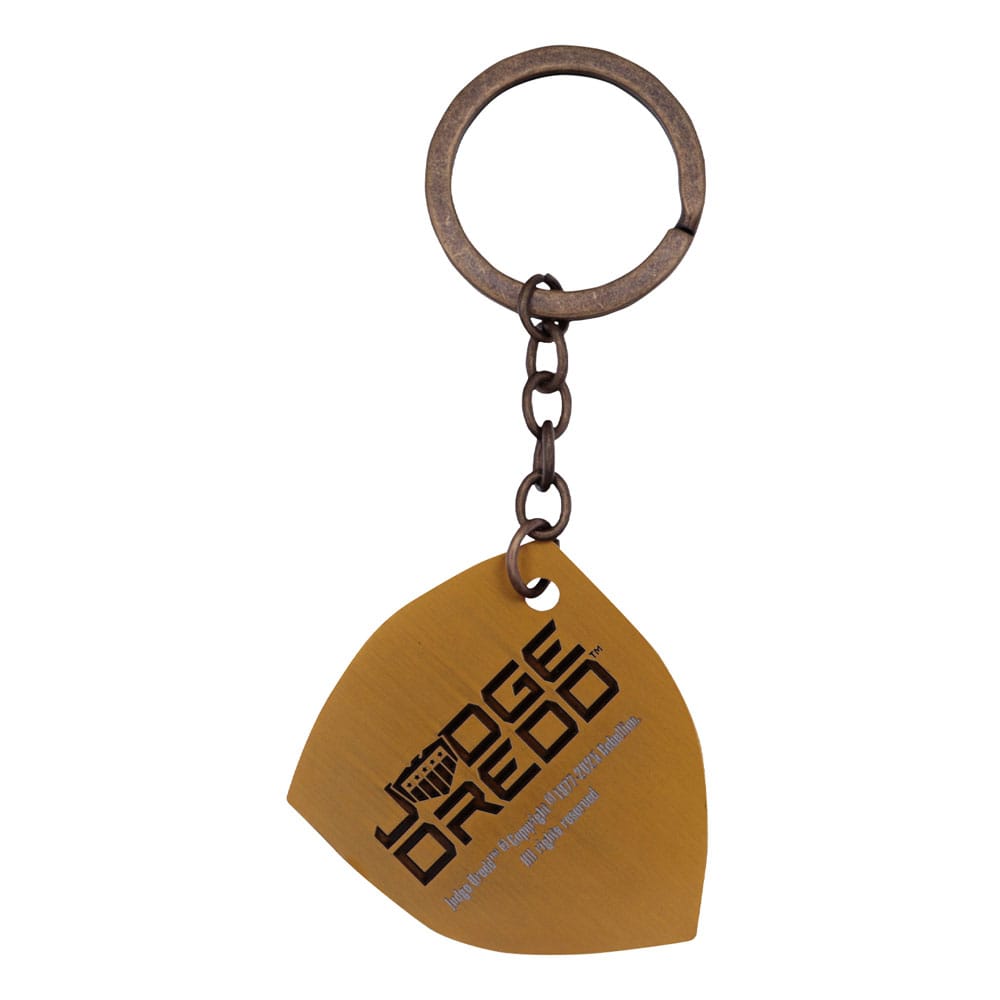 2000 AD Keychain Judge Dredd Badge Limited Edition - Loaded Dice