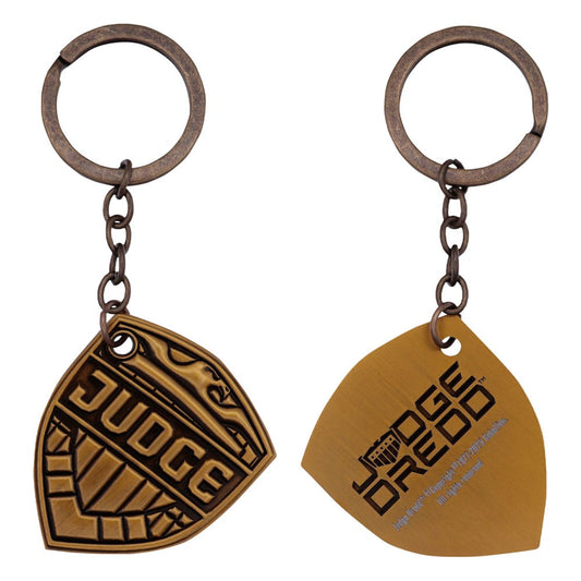 2000 AD Keychain Judge Dredd Badge Limited Edition - Loaded Dice