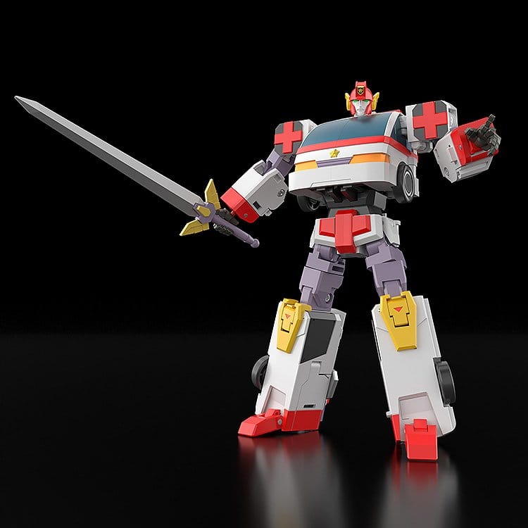 Brave Police J-Decker Action Figure The Gattai Duke Fire 25 cm