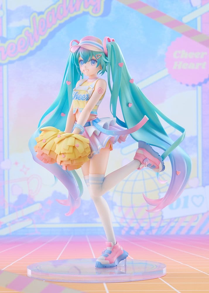 Character Vocal Series 01: Hatsune Miku G.S. Collection PVC Figure 1/7 Hatsune Miku Cheerleading Ver. 25 cm