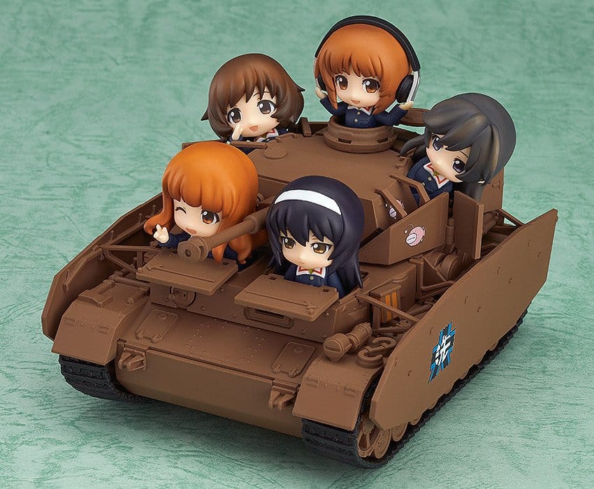 Girls und Panzer das Finale Nendoroid More Vehicle Panzer Kampfwagen IV Ausf.D (H Ver.) 8 cm
