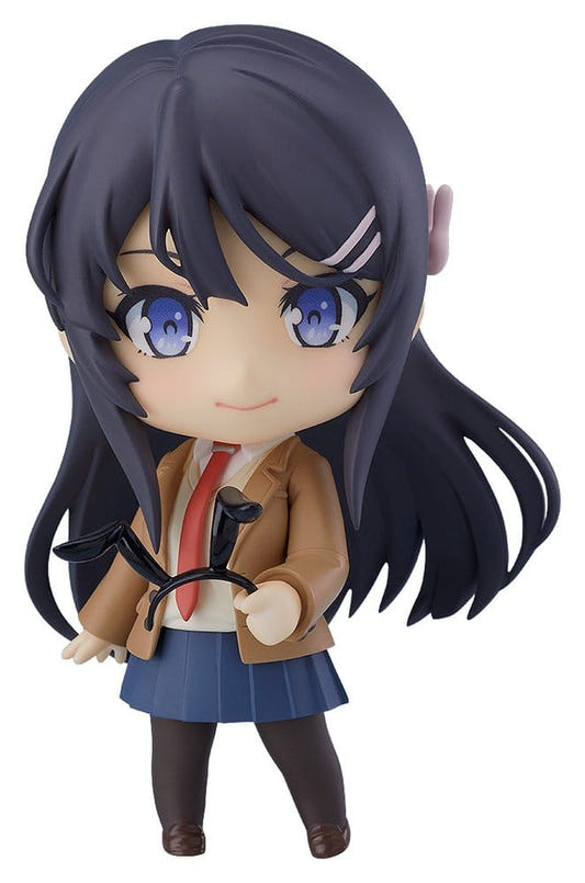 Rascal Does Not Dream of Bunny Girl Senpai Nendoroid Action Figure Mai Sakurajima 10 cm