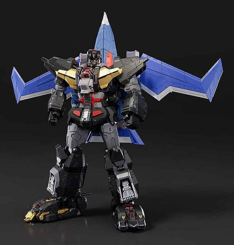 Dancouga - Super Beast Machine God Diecast / PVC Action Figure The Gattai Black Wing 20 cm