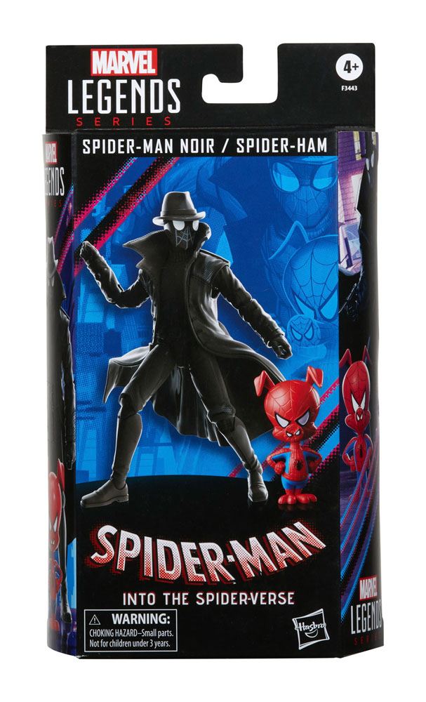 Spider-Man: Into the Spider-Verse Marvel Legends Action Figure 2-Pack 2022 Spider-Man Noir & Spider-Ham 15 cm