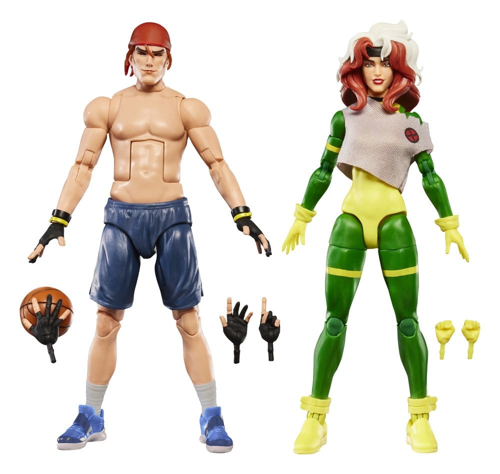 X-Men '97 Marvel Legends Action Figure 2-Pack Gambit & Marvel's Rogue 15 cm