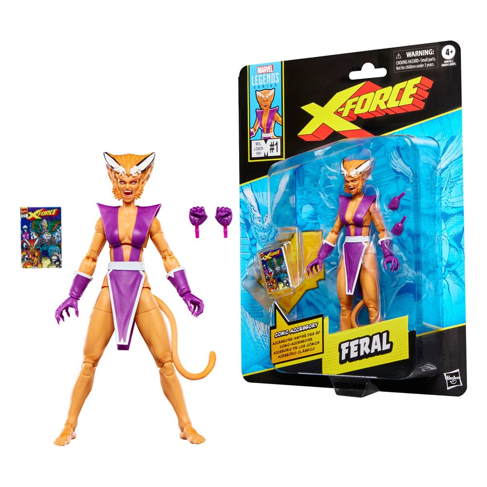 X-Force Marvel Legends Action Figure Feral 15 cm
