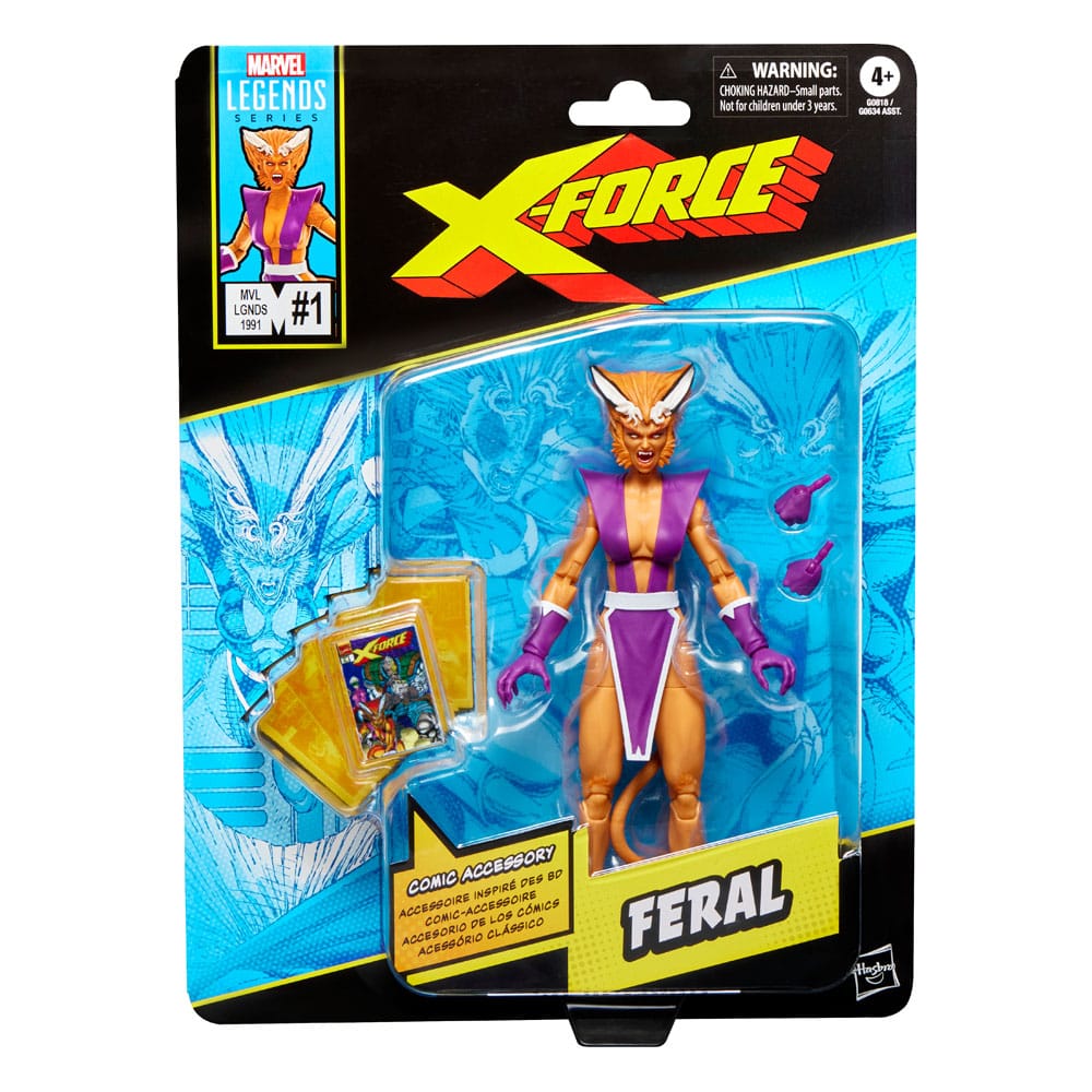 X-Force Marvel Legends Action Figure Feral 15 cm