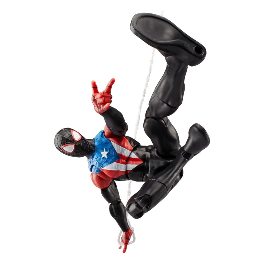 Spider-Man 2 Marvel Legends Gamerverse Action Figure Miles Morales (Boricua Suit) 15 cm