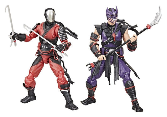 G.I. Joe Classified Series Action Figure 2-Pack #160 Cobra Ninjas Slice & Dice 15 cm