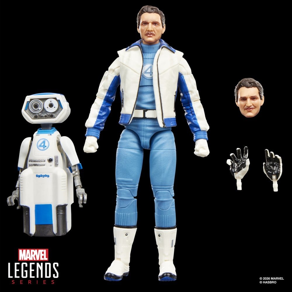 Avengers: Doomsday Marvel Legends Action Figure 2-Pack Mister Fantastic & Marvel's H.E.R.B.I.E. 15 cm