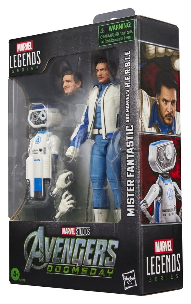 Avengers: Doomsday Marvel Legends Action Figure 2-Pack Mister Fantastic & Marvel's H.E.R.B.I.E. 15 cm