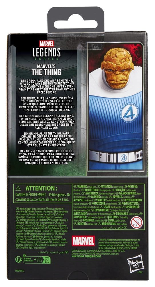 Avengers: Doomsday Marvel Legends Action Figure Marvel's The Thing 15 cm