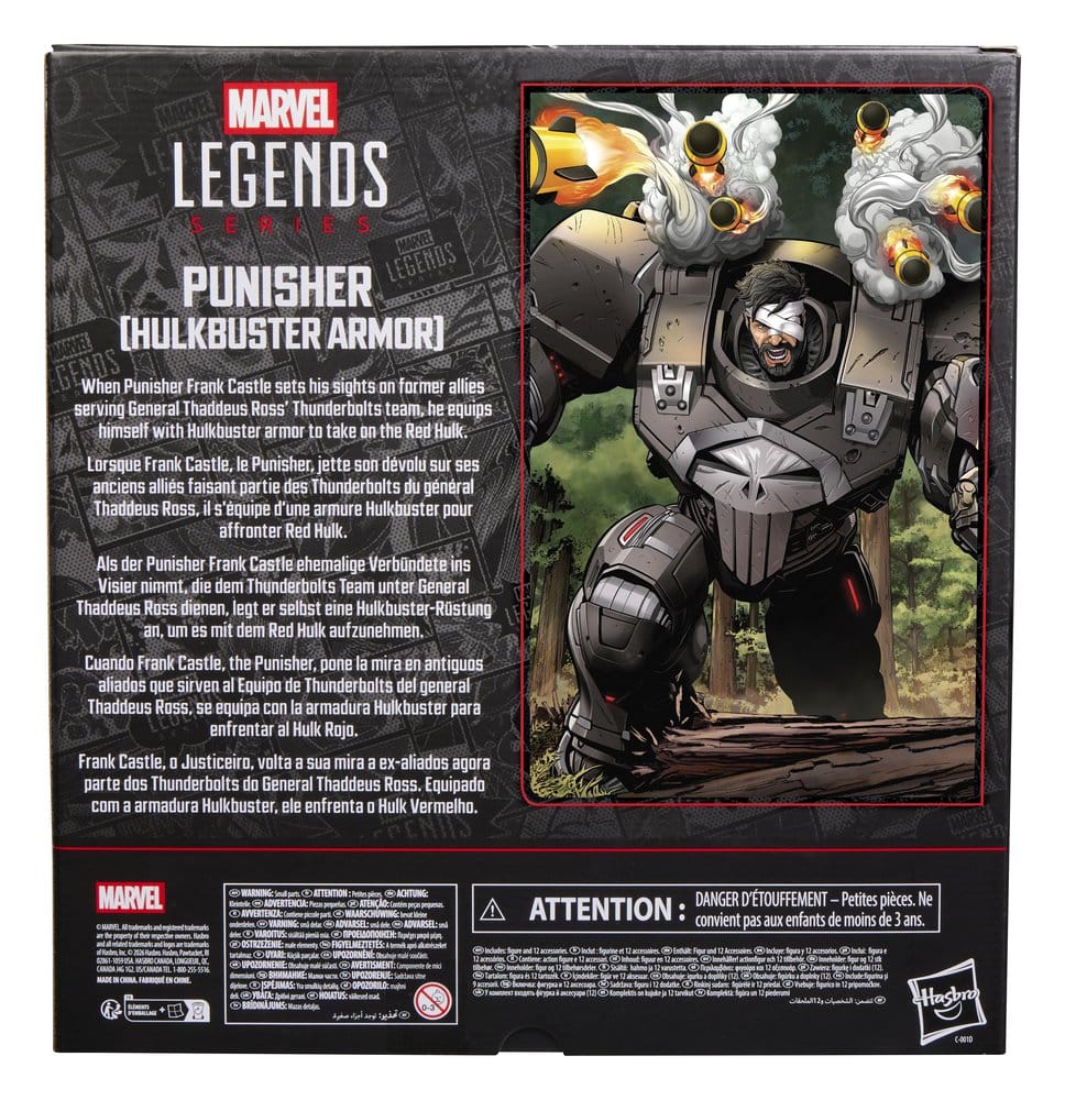 Marvel Legends Action Figure Punisher Hulkbuster Armor 15 cm