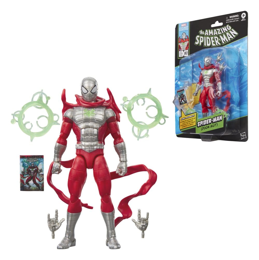 The Amazing Spider-Man Marvel Legends Action Figure Spider-Man (Doom Suit) 15 cm