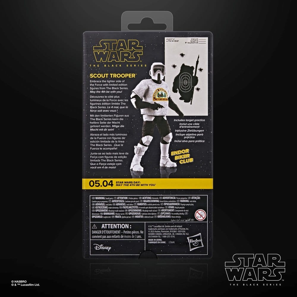 Star Wars Black Series Action Figure Scout Trooper May the 4th Be With You 15 cm