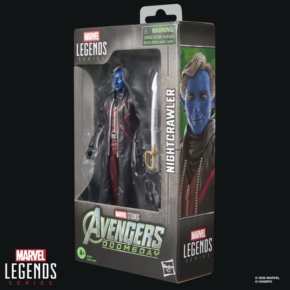 Avengers: Doomsday Marvel Legends Action Figure Nightcrawler 15 cm