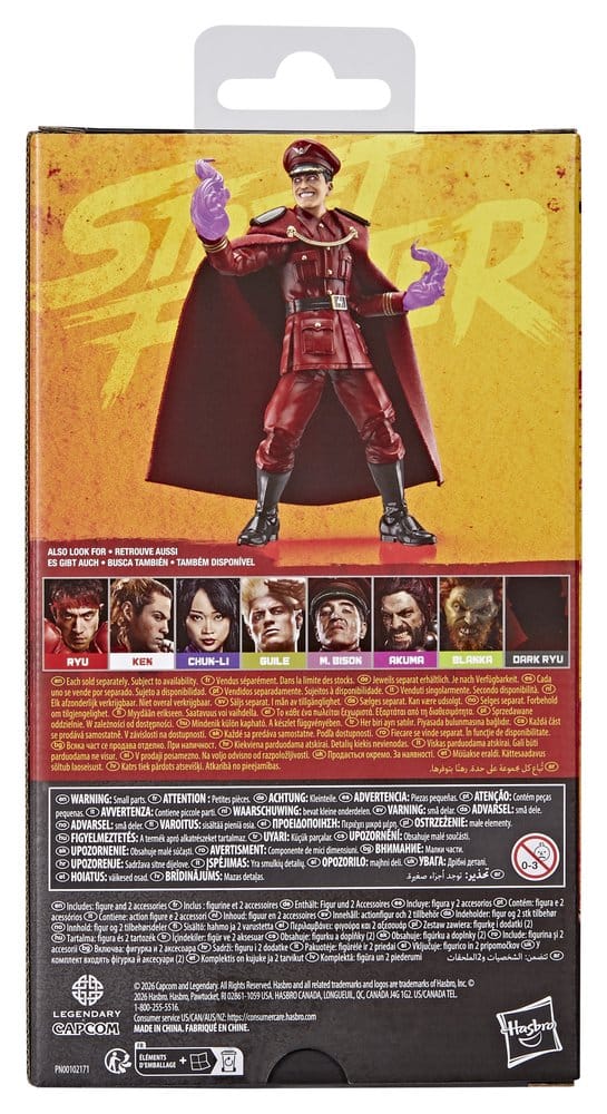 Street Fighter Action Figure M. Bison 15 cm