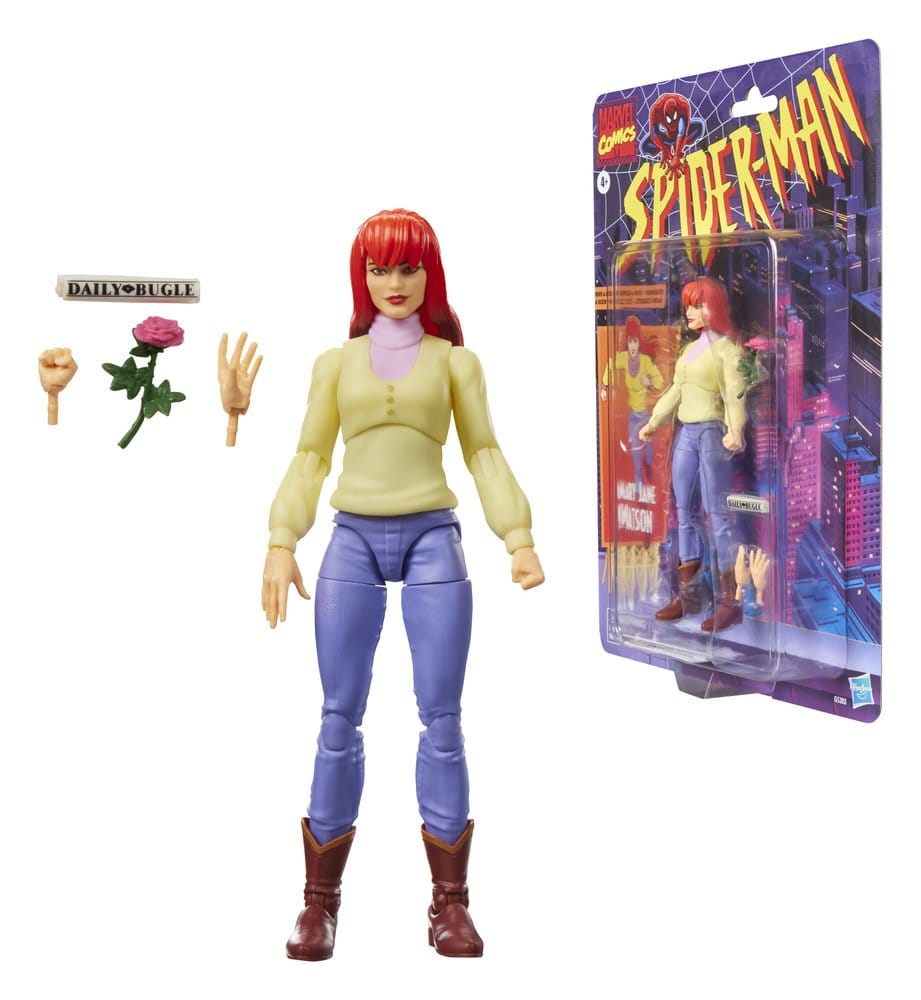 Spider-Man Marvel Legends Action Figure Mary Jane Watson 15 cm