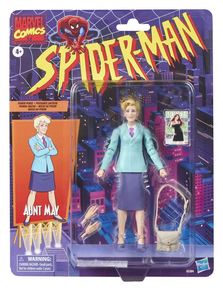 Spider-Man Marvel Legends Action Figure Aunt May 15 cm
