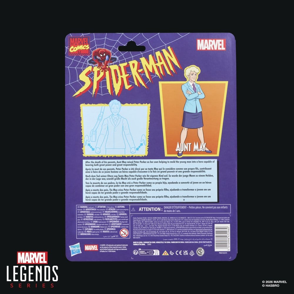 Spider-Man Marvel Legends Action Figure Aunt May 15 cm