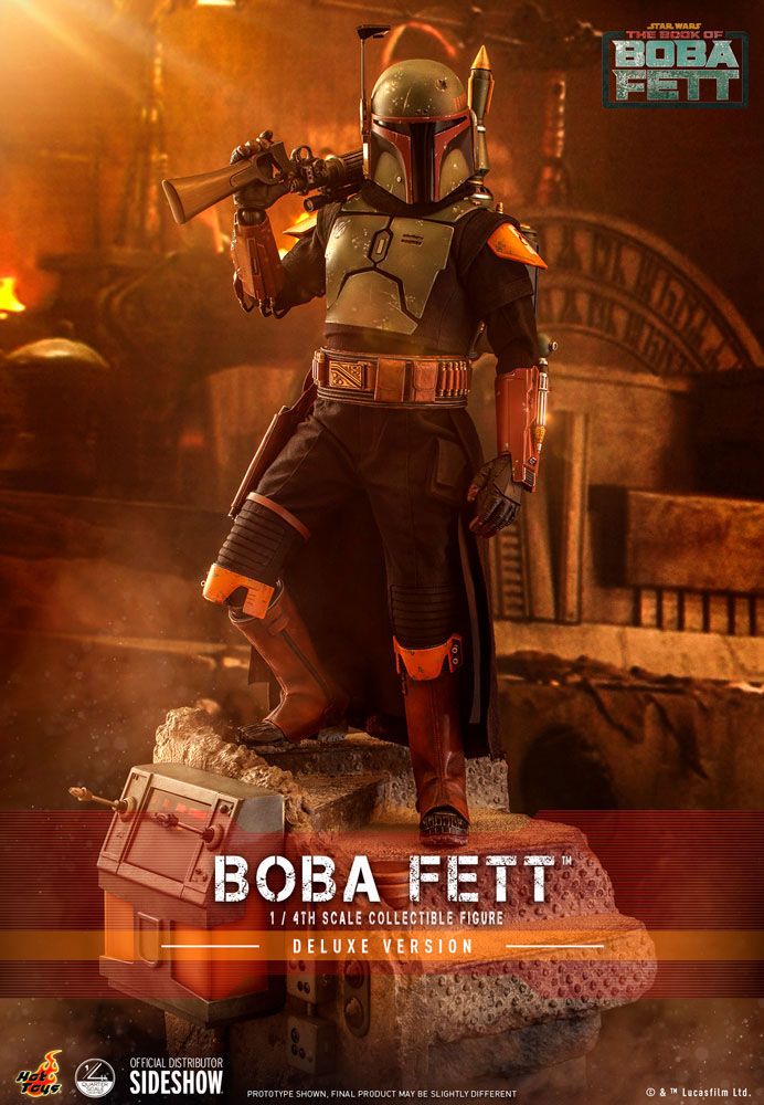 Hot Toys - Star Wars: The Book of Boba Fett Action Figure 1/4 Boba Fett (Deluxe Version) 45cm - Loaded Dice