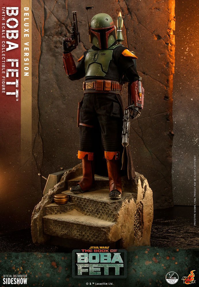 Hot Toys - Star Wars: The Book of Boba Fett Action Figure 1/4 Boba Fett (Deluxe Version) 45cm - Loaded Dice