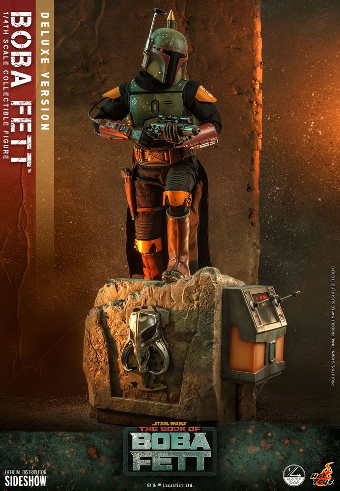 Hot Toys - Star Wars: The Book of Boba Fett Action Figure 1/4 Boba Fett (Deluxe Version) 45cm - Loaded Dice