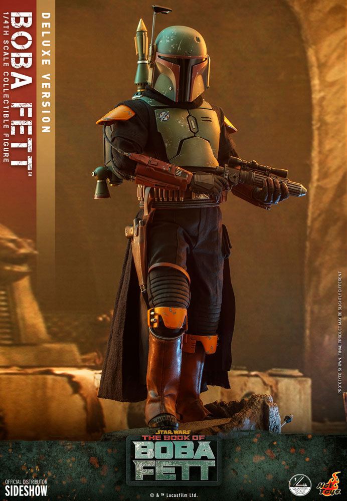 Hot Toys - Star Wars: The Book of Boba Fett Action Figure 1/4 Boba Fett (Deluxe Version) 45cm - Loaded Dice