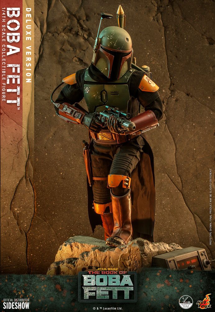 Hot Toys - Star Wars: The Book of Boba Fett Action Figure 1/4 Boba Fett (Deluxe Version) 45cm - Loaded Dice