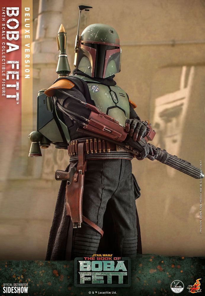 Hot Toys - Star Wars: The Book of Boba Fett Action Figure 1/4 Boba Fett (Deluxe Version) 45cm - Loaded Dice