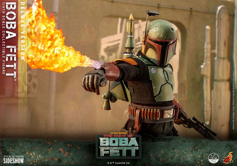 Hot Toys - Star Wars: The Book of Boba Fett Action Figure 1/4 Boba Fett (Deluxe Version) 45cm - Loaded Dice