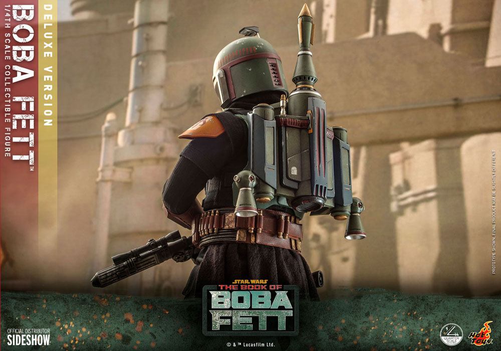 Hot Toys - Star Wars: The Book of Boba Fett Action Figure 1/4 Boba Fett (Deluxe Version) 45cm - Loaded Dice