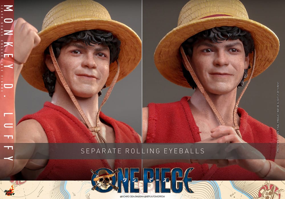 Hot Toy: One Piece (Netflix) Monkey D. Luffy 31cm - Loaded Dice