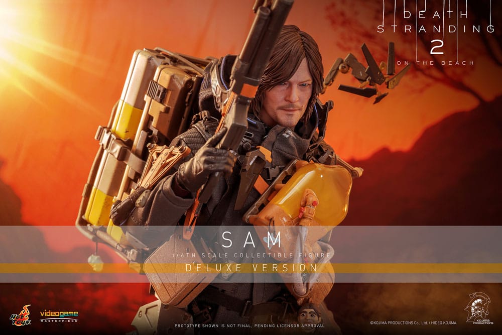 Death Stranding 2: On the Beach Videogame Masterpiece Action Figure 1/6 Sam (Deluxe Version) 31 cm