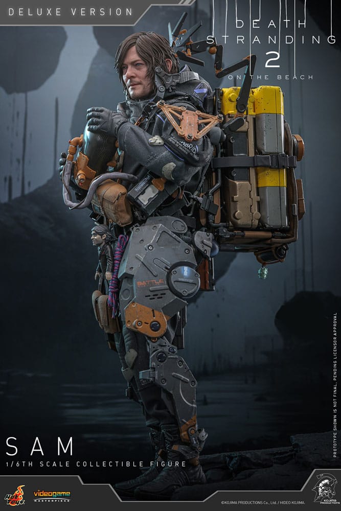 Death Stranding 2: On the Beach Videogame Masterpiece Action Figure 1/6 Sam (Deluxe Version) 31 cm