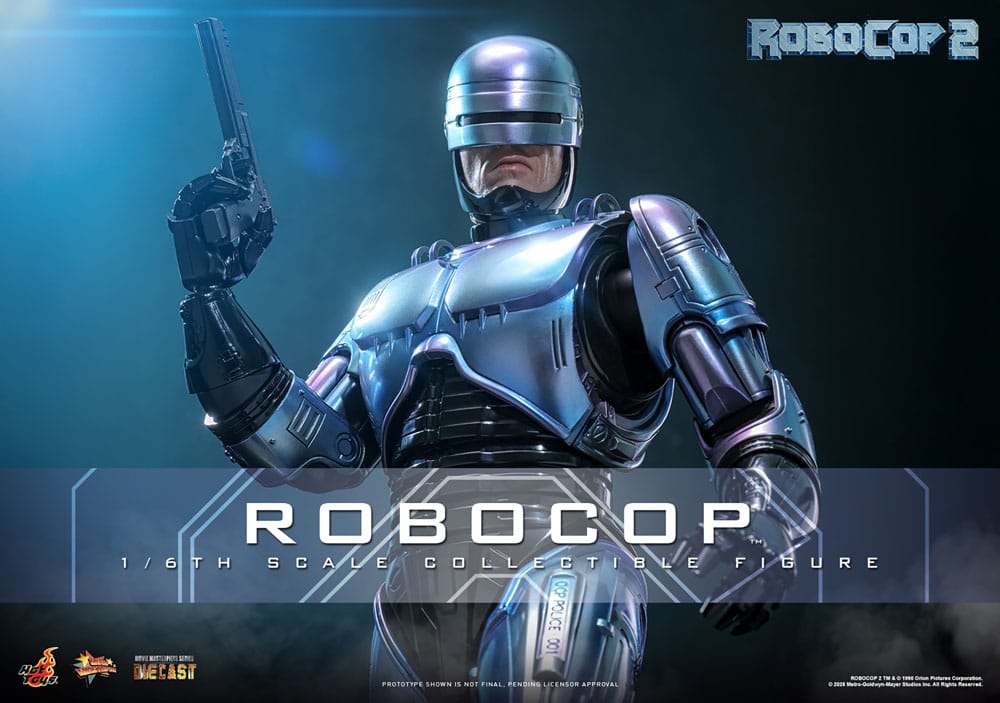 RoboCop 2 Movie Masterpiece Diecast Action Figure 1/6 30cm - Loaded Dice