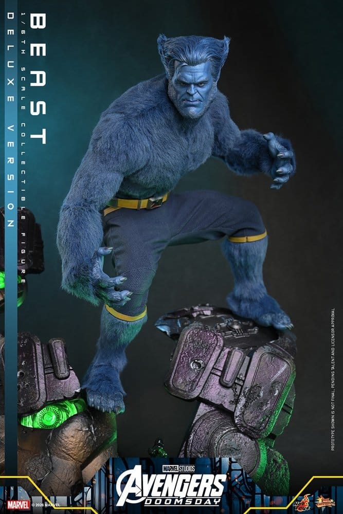 Marvel X-Men Movie Masterpiece Action Figure 1/6 Beast (Deluxe Version) 33 cm