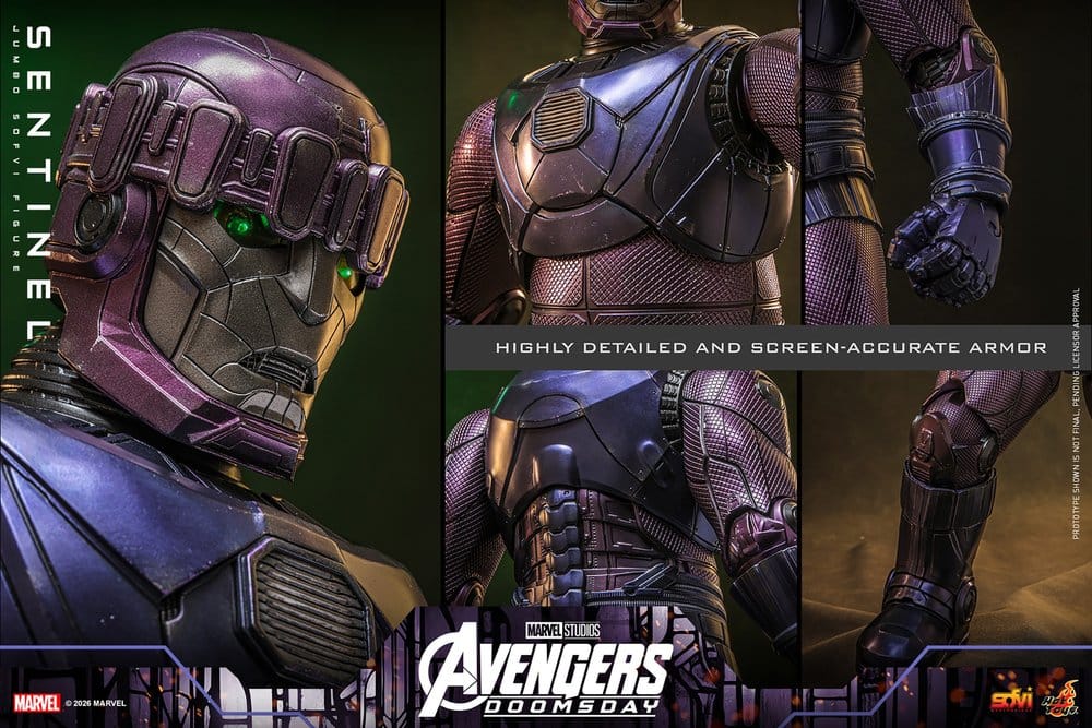 Marvel Sofvi Masterpiece Series Action Figure Sentinel 60 cm