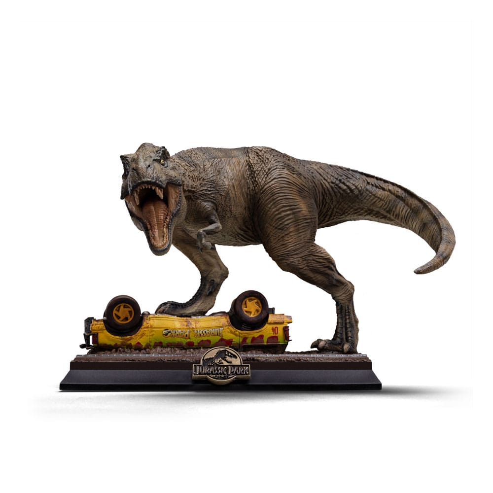 Iron Studios Jurassic Park Icons T-Rex Attack statue