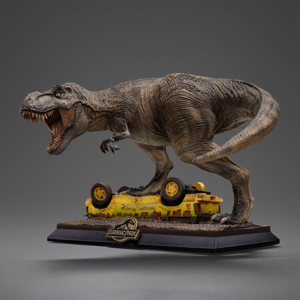 Jurassic Park Icons T-Rex Attack statue - view 4