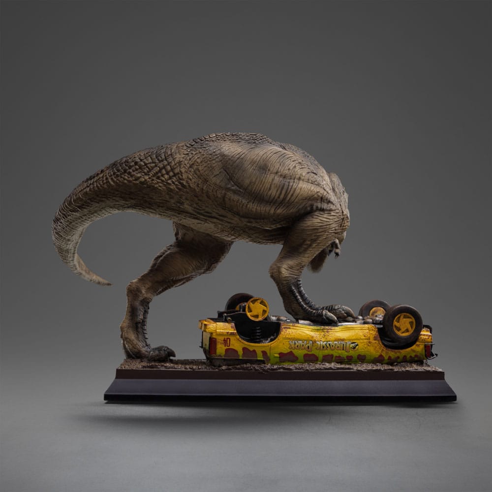 Jurassic Park Icons T-Rex Attack statue - view 5