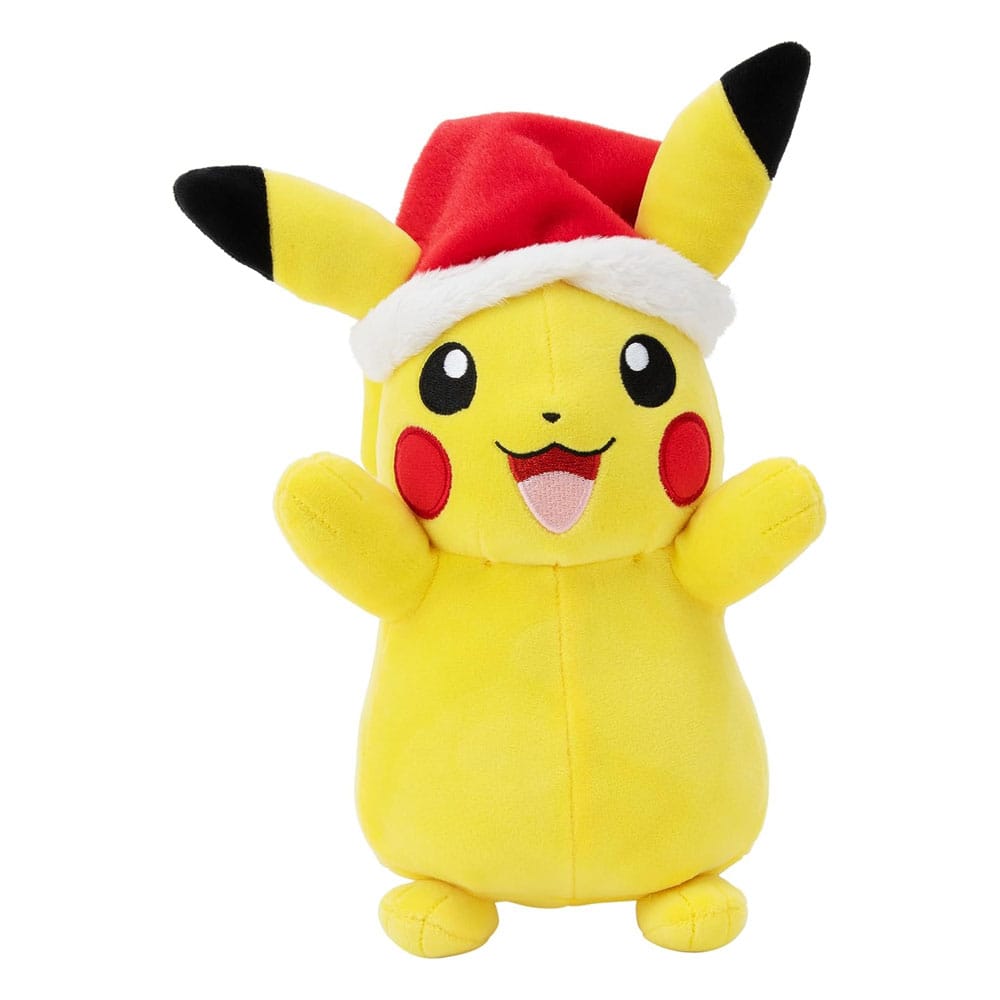 Pokémon Plush Figure Winter Pikachu with Christmas Hat 20cm - Loaded Dice