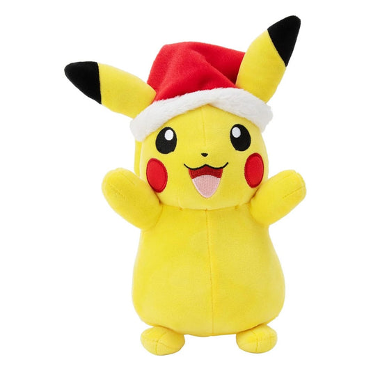 Pokémon Plush Figure Winter Pikachu with Christmas Hat 20cm - Loaded Dice