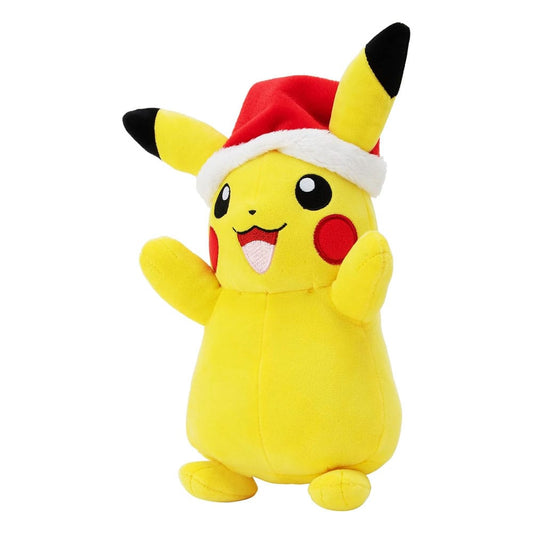 Pokémon Plush Figure Winter Pikachu with Christmas Hat 20cm - Loaded Dice