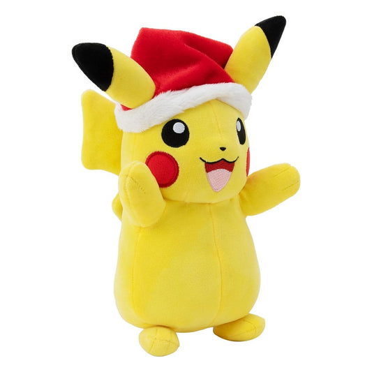 Pokémon Plush Figure Winter Pikachu with Christmas Hat 20cm - Loaded Dice