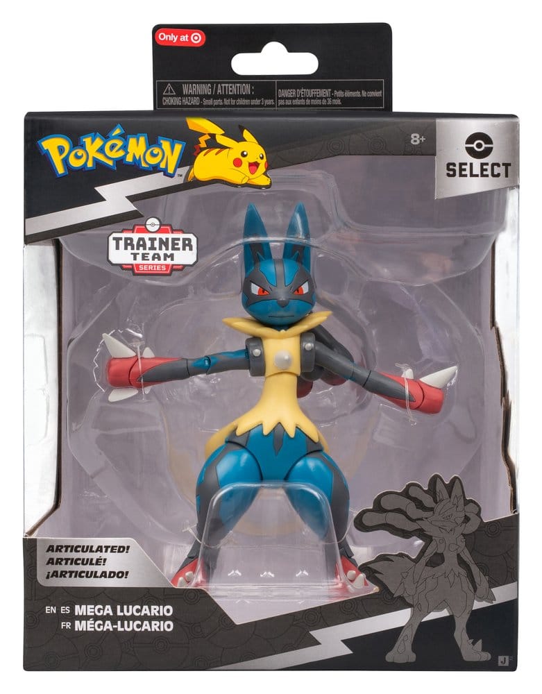 Pokémon Select Super-Articulated Action Figure Mega Lucario