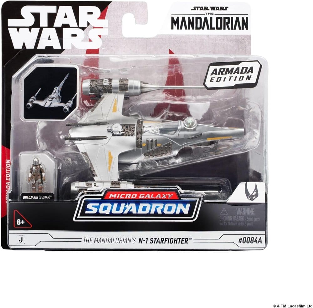 Star Wars Medium Vehicle N1 with Mando 13 cm