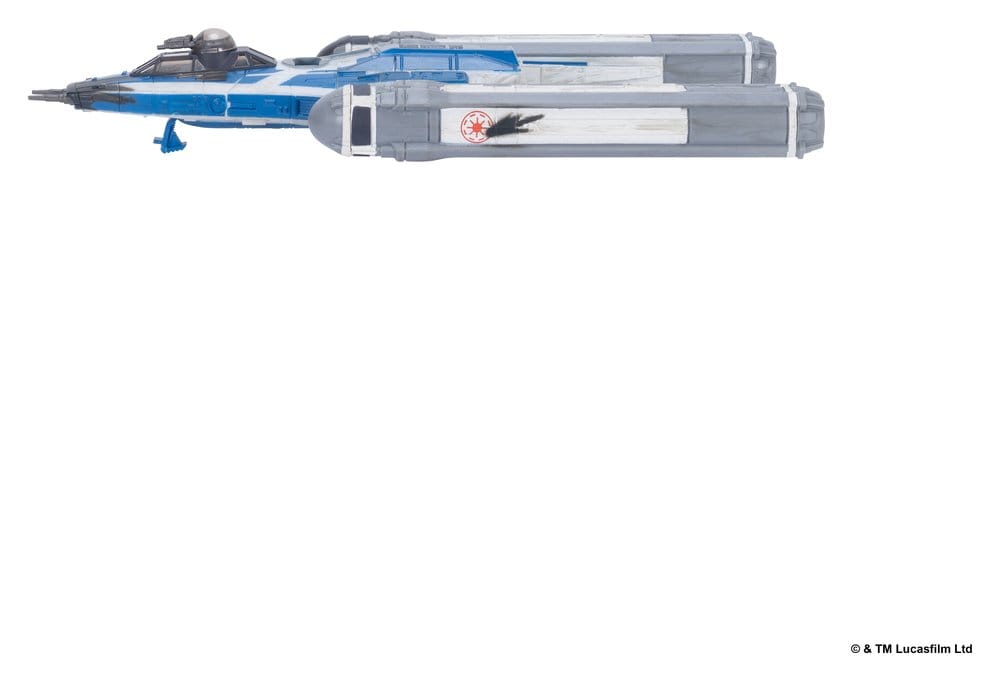Star Wars Medium Vehicle & Figure Assortment BTL-B Y-wing & Ahsoka & R7-A7
